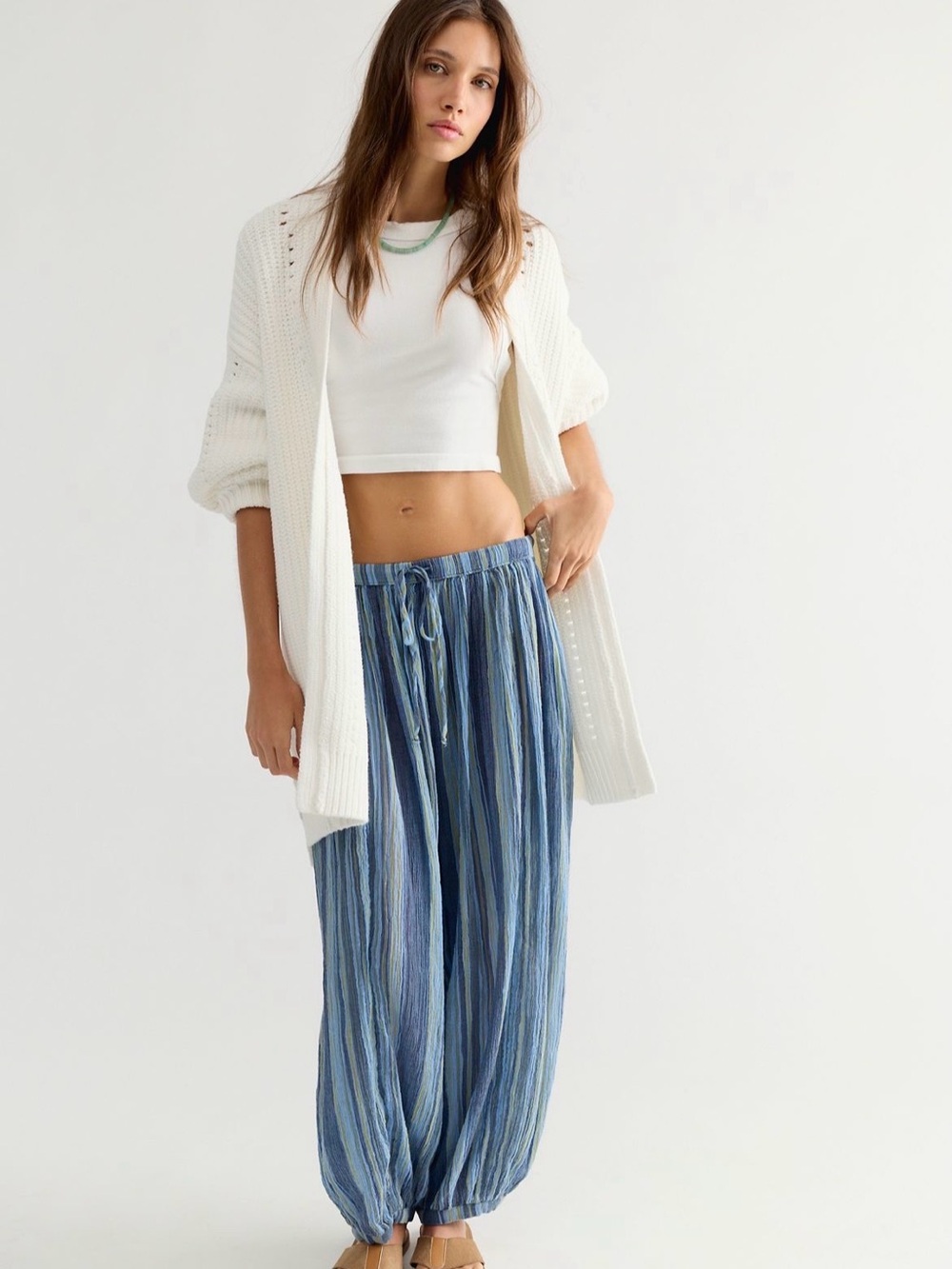 Free People Playa Party Stripe Pants